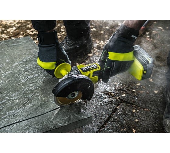 Бесщеточная углошлифмашина Ryobi ONE+ RAG18X-0 5133005011, 125 мм, 9200 об/мин детальное изображение - 6