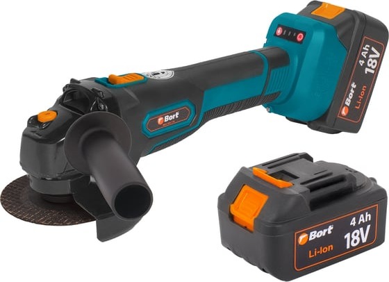 Машина шлифовальная угловая аккумуляторная BORT BWS-21Li-R (без АКБ и ЗУ) 93413540, 125 мм, 7800 об/мин, 1000 Вт детальное изображение - 18