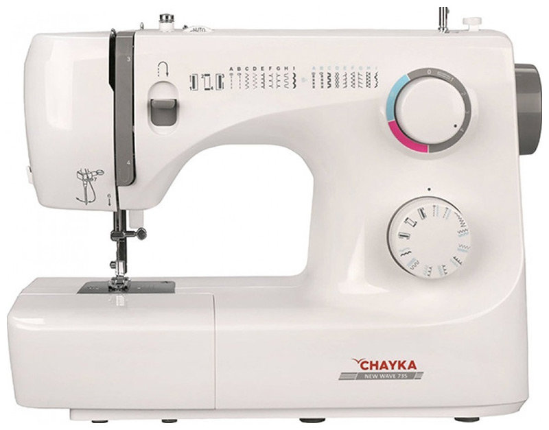 Швейная машина Chayka NEW WAVE 735, Белый детальное изображение - 1