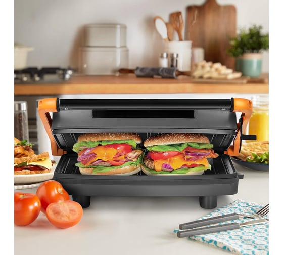 Бутербродница KITFORT КТ-3625, Серебряный детальное изображение - 2