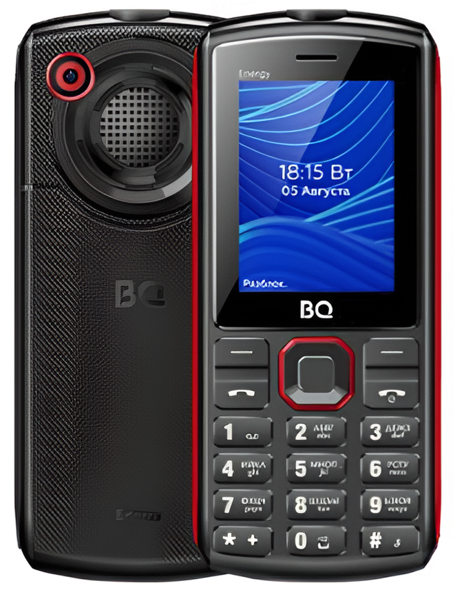 Мобильный телефон BQ 2452 Energy, 32 Мб, Черный/Серый, Dual mini-SIM детальное изображение - 4