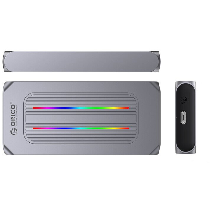 Внешний корпус для SSD M.2 Orico M2R1-G2, Серый детальное изображение - 2