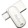 USB Flash накопитель Netac U785C 64 ГБ, серебряный вариант - 1