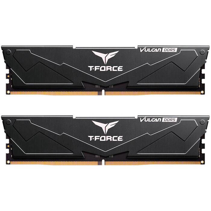 Оперативная память Team T-Force Vulcan DDR5 5600MHz, FLBD532G5600HC38GDC01, 2x16 Гб KIT, 32 Гб №1