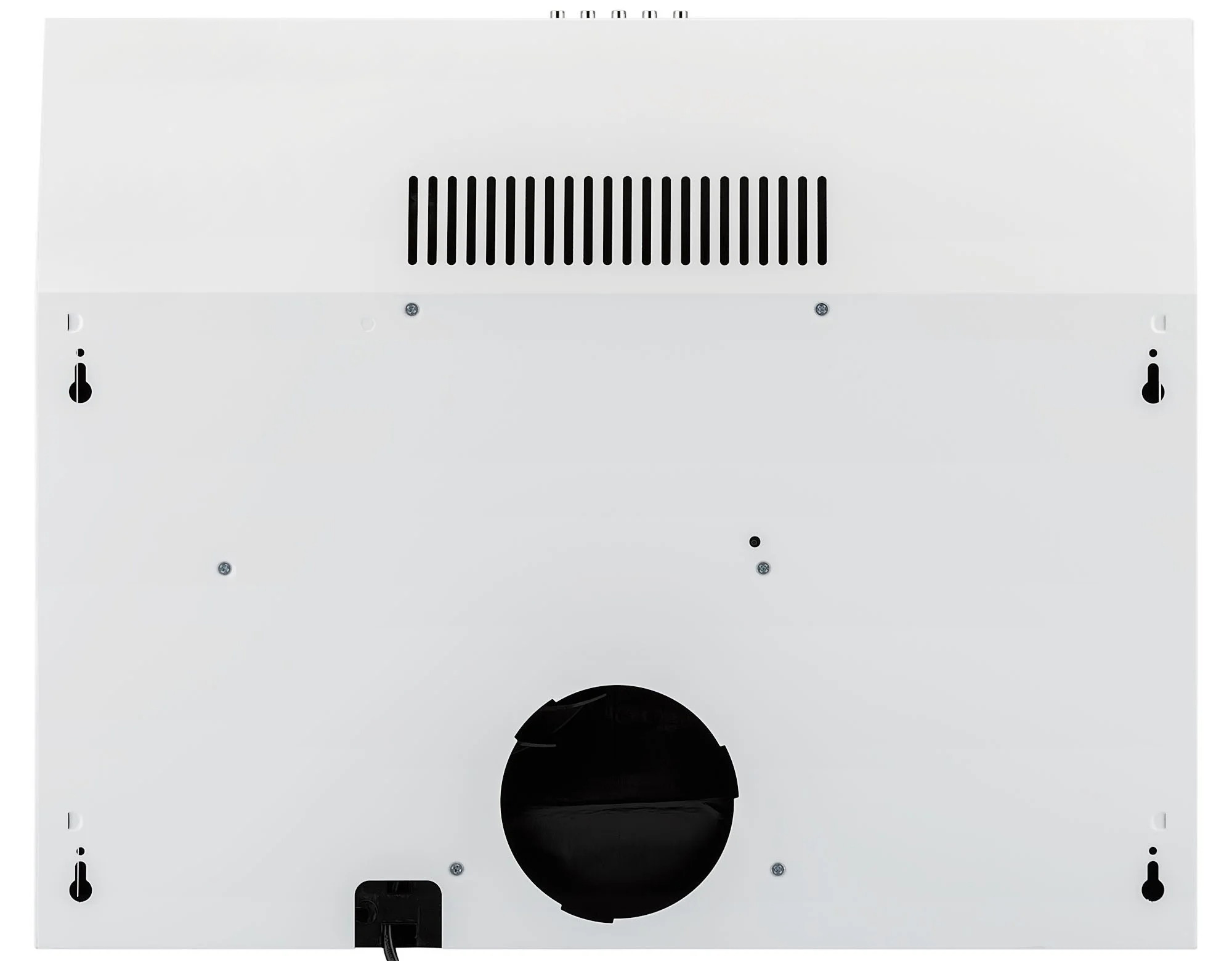 Вытяжка Krona ERMINA 600 white PB, Белый детальное изображение - 3
