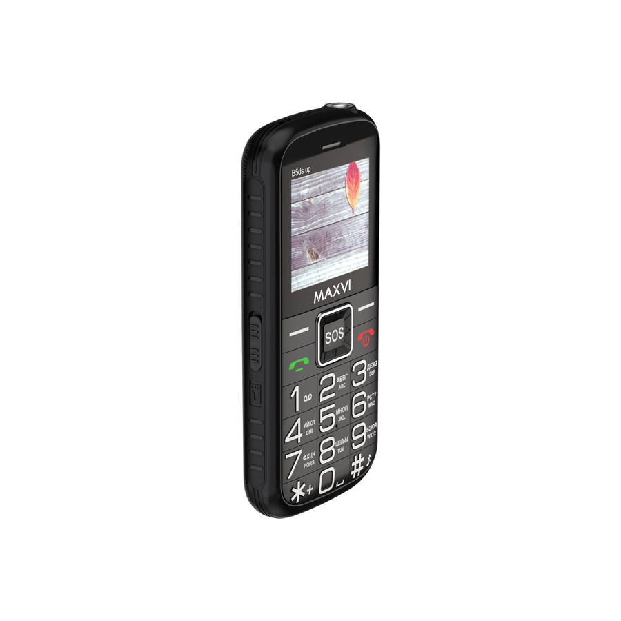 Мобильный телефон MAXVI B5ds up, 32 Мб, Черный, Dual mini-SIM детальное изображение - 7