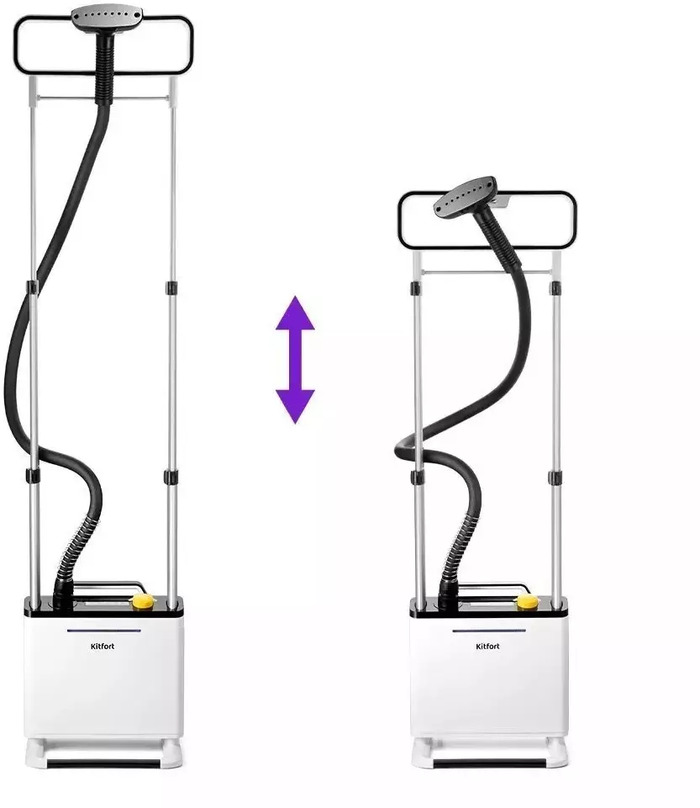 Отпариватель Kitfort КТ-9171, Серый/черный №2
