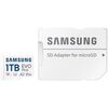 Карта памяти Samsung EVO Plus MicroSD + SD адаптер (MB-MC1T0SA), 1 Тб вариант - 2
