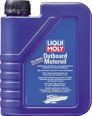 Моторное масло Liqui Moly Outboard Motoroil, 1 л детальное изображение - 1