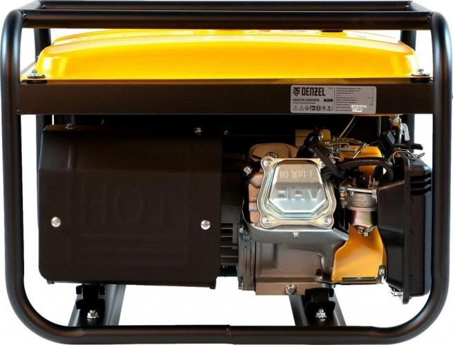 Генератор бензиновый Denzel PS 28 946824, 2.5 кВт, Желтый детальное изображение - 4