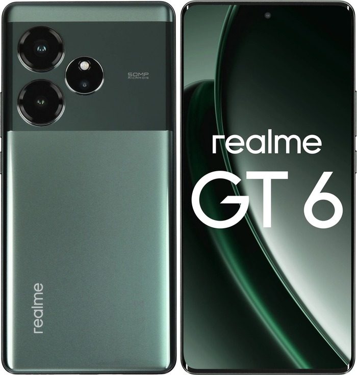 Смартфон Realme GT 6 12/512 ГБ, Зеленый, Dual nano SIM №1