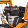 Снегоуборщик бензиновый двухступенчатый электростартер Daewoo DAST 1080, 10 л.с., 7350 Вт, Оранжевый/Серый вариант - 4