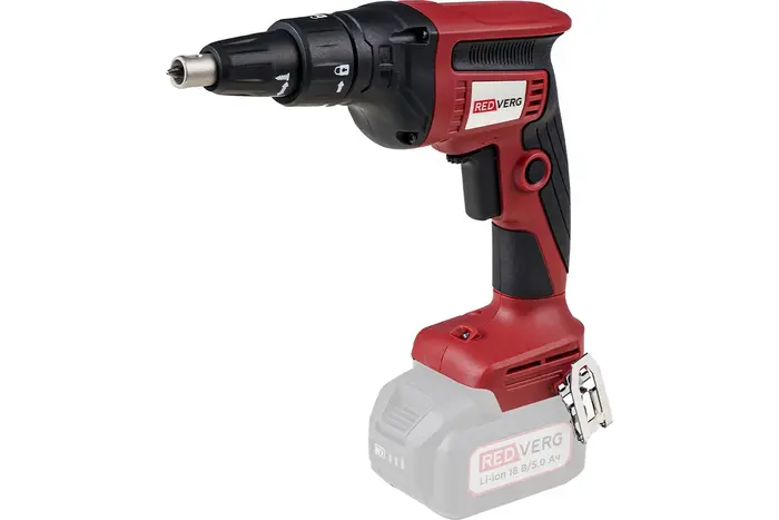 Аккумуляторная дрель-шуруповерт REDVERG RD-DS18BLC/U 6689104, 18 В, 30 Нм, б/а №1