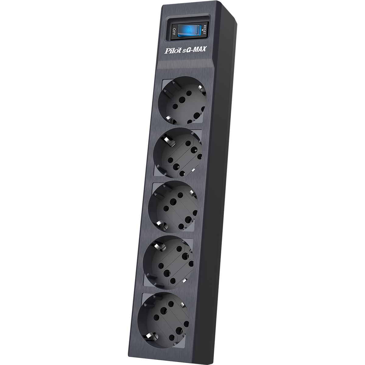 Сетевой фильтр Pilot sG-MAX, 7 м, Черный детальное изображение - 1