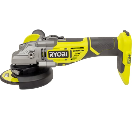 Углошлифмашина бесщеточная Ryobi ONE+ R18AG7-0 без аккумулятора в комплекте 5133002852, 125 мм, 11000 об/мин детальное изображение - 4