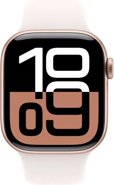 Смарт-часы Apple Watch Series 10 42 мм, Rose Gold Aluminium Case with Light Blush Sport Band детальное изображение - 2