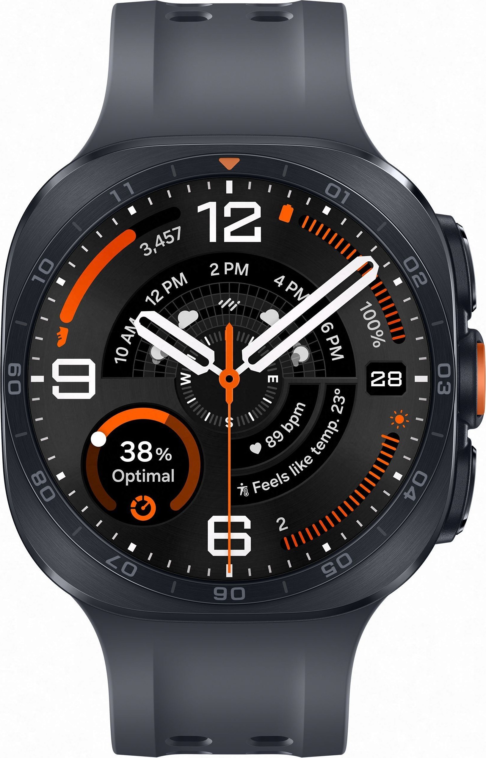 Смарт-часы Samsung Galaxy Watch Ultra2 LTE 47 мм, Черный Титан детальное изображение - 3