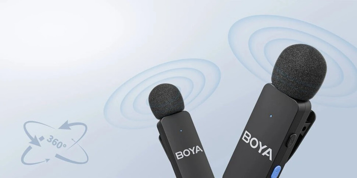 Радиосистема BOYA BY-V4U, Черный №11
