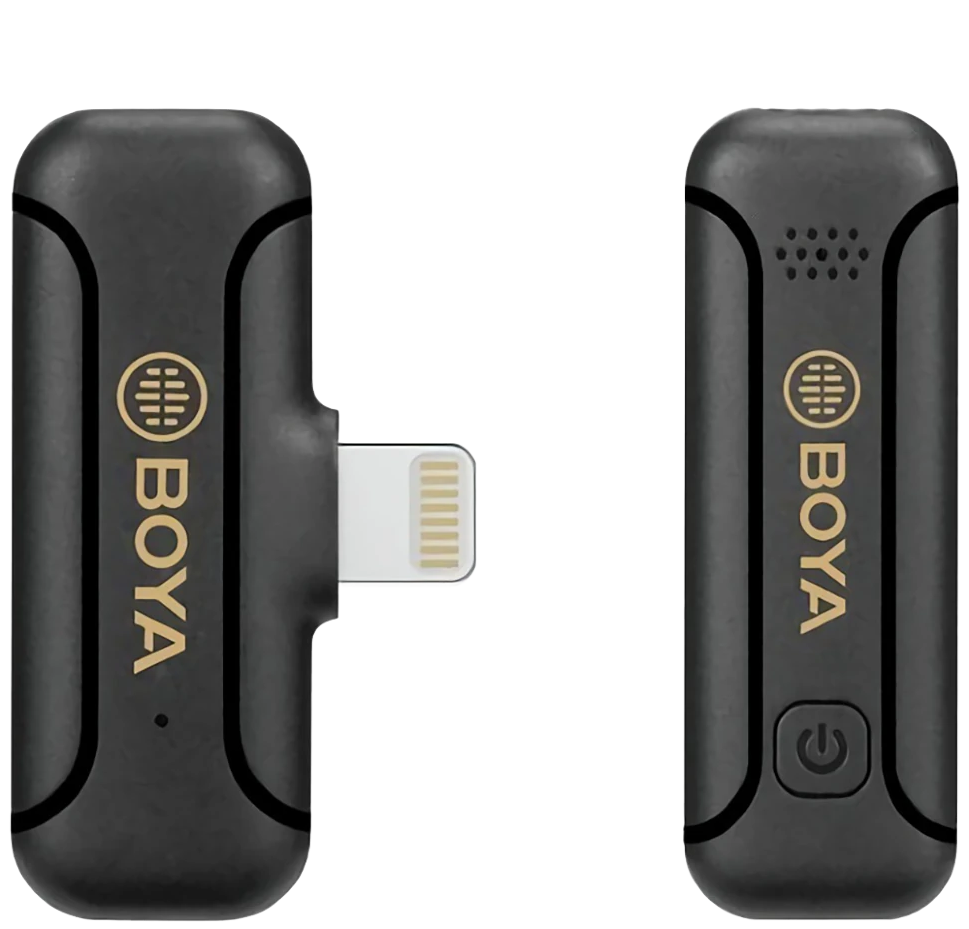 Радиосистема BOYA BY-WM3T2-D1 Lightning, Черный детальное изображение - 1