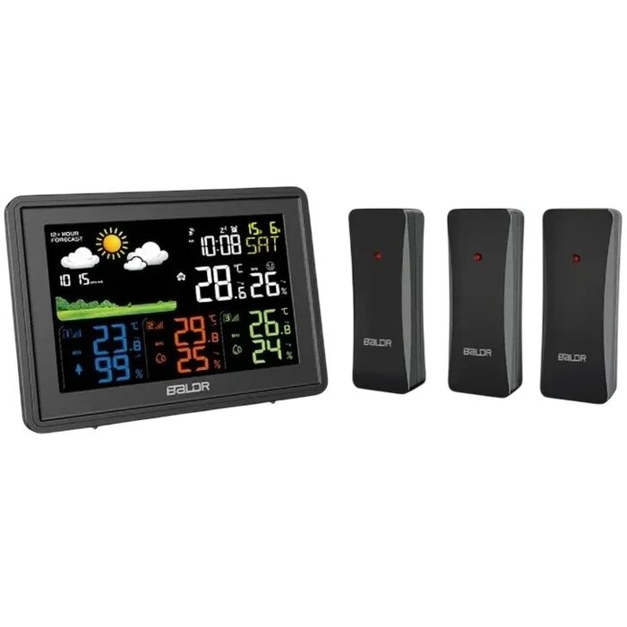 Метеостанция BALDR B0359WST4H4PR, Черный №2
