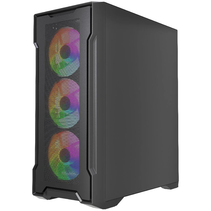 Корпус Powercase Mistral X4B, Черный детальное изображение - 3