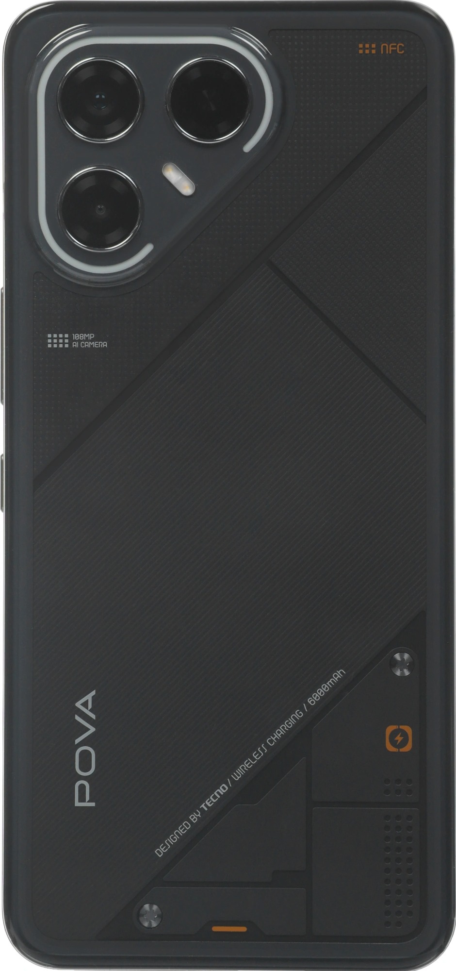 Смартфон Tecno POVA 7 Ultra 5G 8/256 Гб, Черный, Dual nano SIM детальное изображение - 5