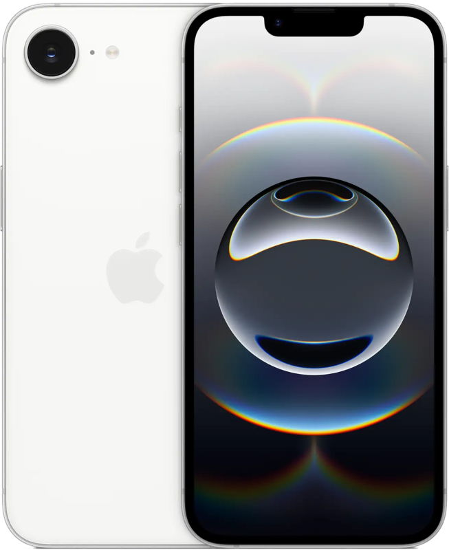 Смартфон Apple iPhone 16e 128 Гб, Белый, Dual nano SIM детальное изображение - 1