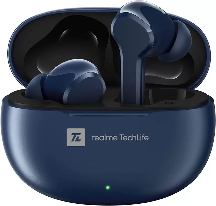 Беспроводные наушники  Realme Buds T100, Синий детальное изображение - 6
