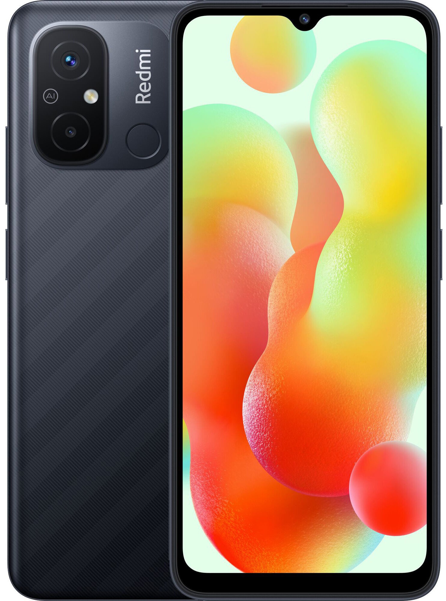 Смартфон Xiaomi Redmi 12C 64 ГБ, Серый графит, Dual nano SIM детальное изображение - 1