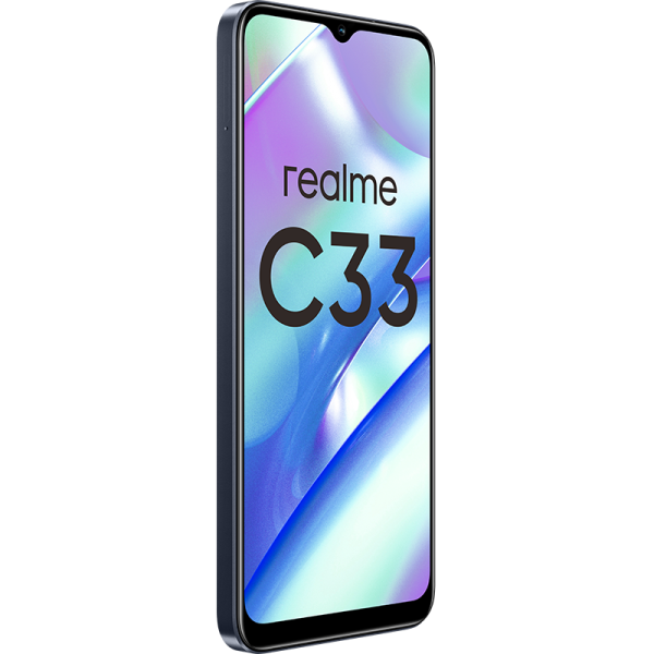 Смартфон Realme C33 64 ГБ, Черный, Dual nano-SIM детальное изображение - 3