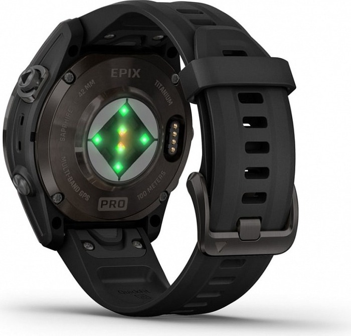 Смарт-часы Garmin Rpix Pro Gen 2 Sapphire Edition, 42 мм, Черный №2