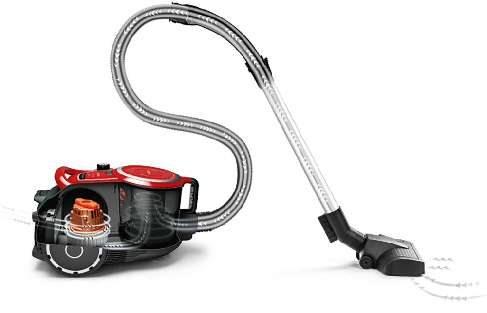 Пылесос Bosch ProAnimal BGS 41ZOO, Красныйй детальное изображение - 2
