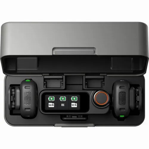 Радиосистема DJI Mic 3 (2TX+RX), Черный детальное изображение - 2