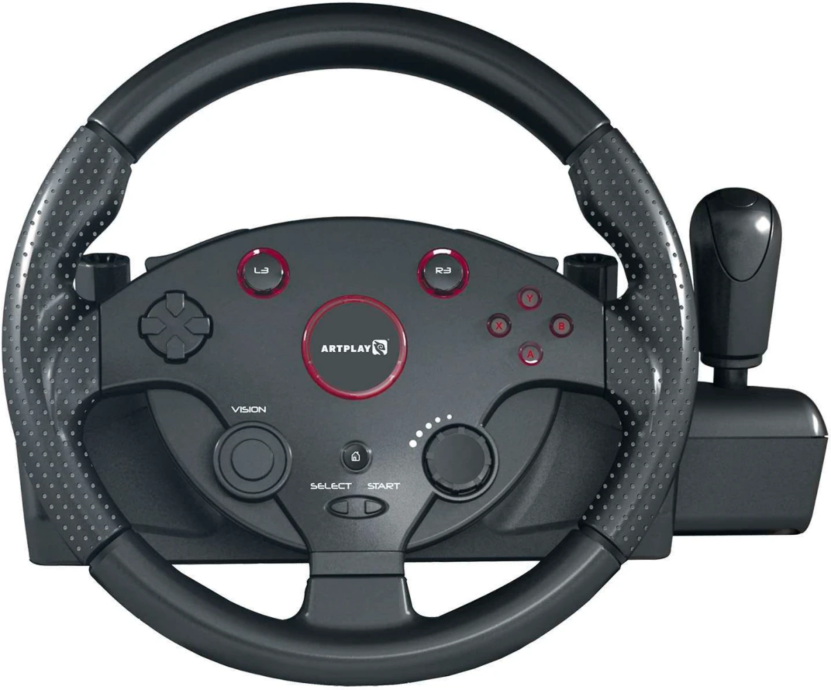 Руль Artplays Street Racing Wheel Turbo C900, Черный детальное изображение - 3