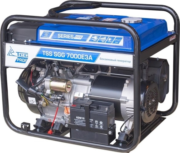 Генератор бензиновый ТСС SGG 7000E3A 030021, 7 кВт, Синий детальное изображение - 5