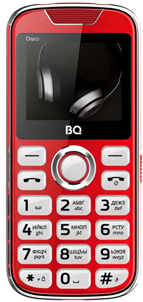 Мобильный телефон BQ 2005 Disco,  32 Мб, Красный, Dual mini-SIM детальное изображение - 3