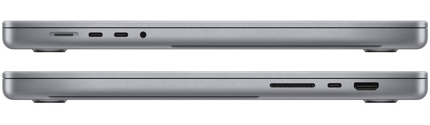 Ноутбук Apple MacBook Pro 2021, RAM 16 ГБ, Серый космос, SSD 512 ГБ, Apple graphics 16-core Ноутбук Apple MacBook Pro 2021, RAM 16 ГБ, Серый космос, SSD 512 ГБ, Apple graphics 16-core детальное изображение - 6