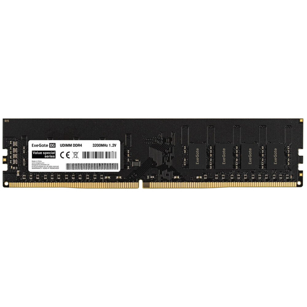 Оперативная память ExeGate Value Special DDR4 3200MHz, EX297690RUS, 16 Гб детальное изображение - 1