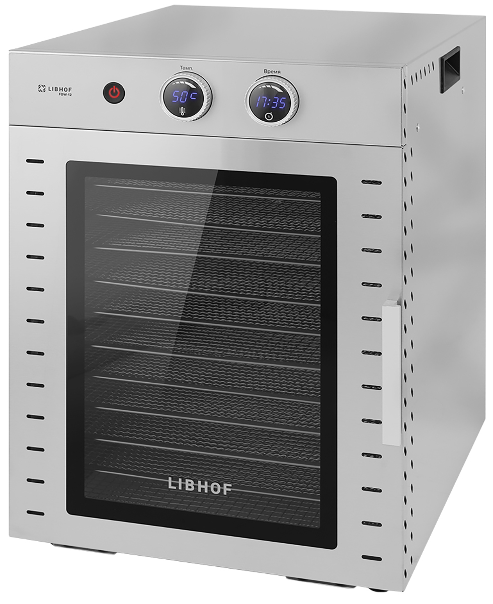 Дегидратор Libhof FDM-12, 1000 Вт, Серебристый детальное изображение - 1