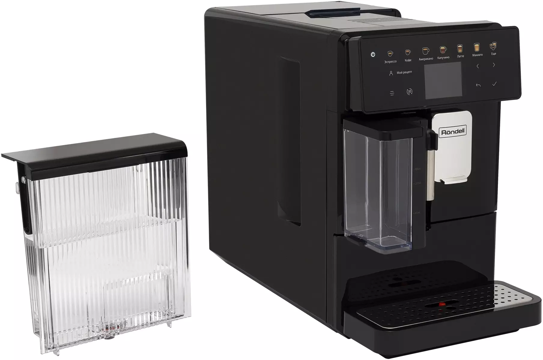 Кофемашина Rondell RDE-1116, Черный детальное изображение - 6