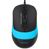 Мышь A4Tech Fstyler FM10, Голубой, Черный вариант - 2