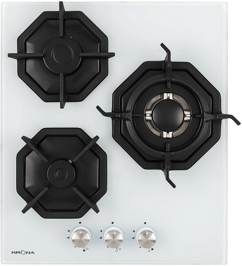 Варочная поверхность Krona ALBERO 45 BL, Черный детальное изображение - 1