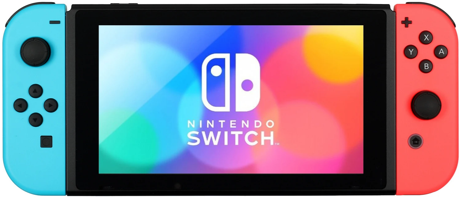 Игровая приставка Nintendo Switch 32 ГБ, Синий/Красный детальное изображение - 1