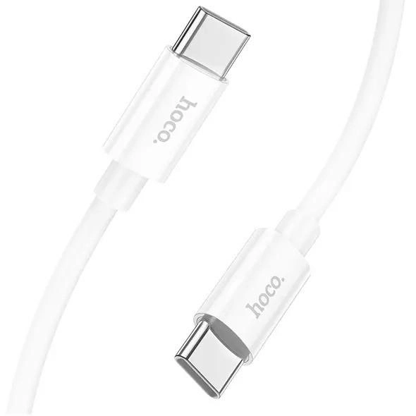 Кабель Hoco X87 Type-C to Type-C 1 м, белый детальное изображение - 2