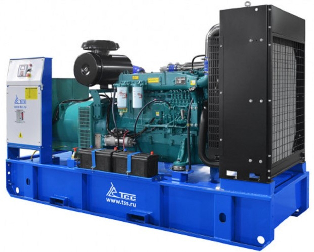 Генератор дизельный ТСС АД-250С-Т400-1РМ5 ПРОФ (TTST 350TS) 044722, открытый, 250 кВт, Синий детальное изображение - 1
