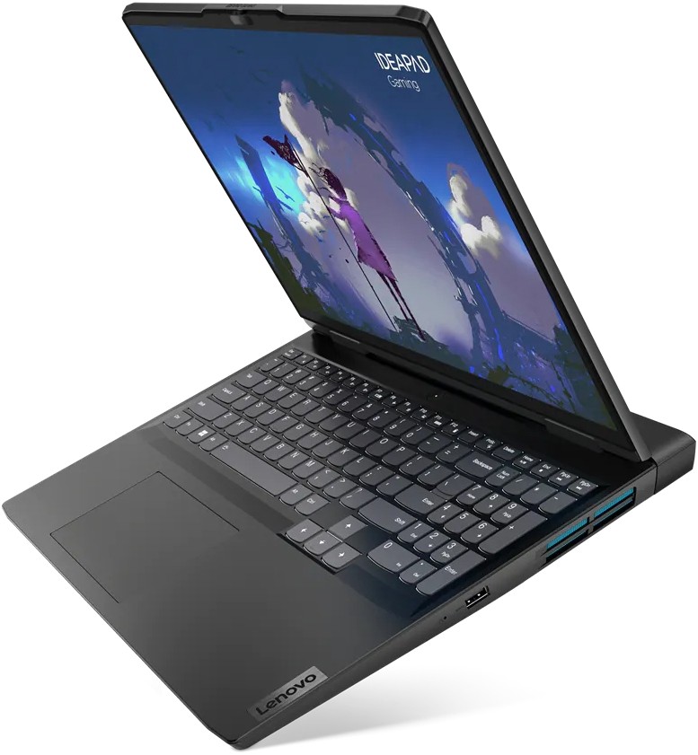Ноутбук Lenovo IdeaPad Gaming 3 16IAH7, 82SA007HPB, RAM 16 ГБ, SSD 512 ГБ, Серый детальное изображение - 10