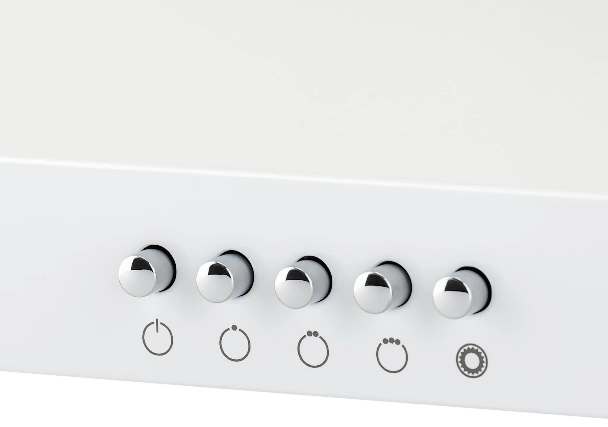 Вытяжка Krona ERMINA 600 white PB, Белый детальное изображение - 6