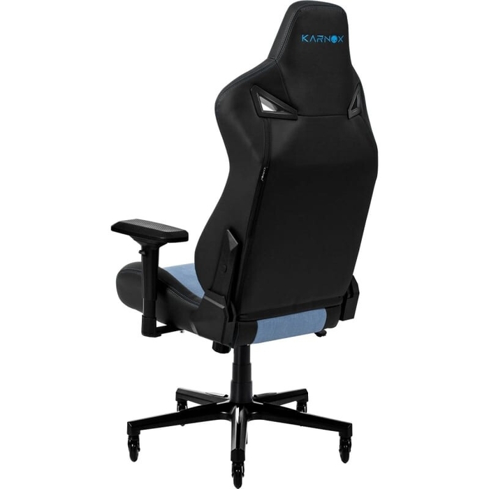 Игровое кресло KARNOX LEGEND TR FABRIC, Голубой/Черный №10