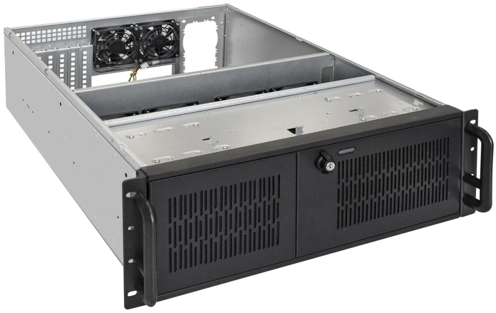Серверный корпус ExeGate Pro 4U650-010/4U4139L, без БП, Черный детальное изображение - 2