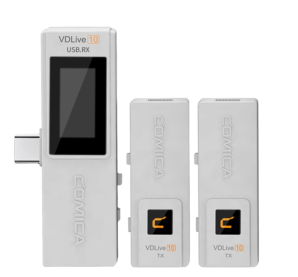 Радиосистема CoMica VDLive10 Type-C, Белый детальное изображение - 1
